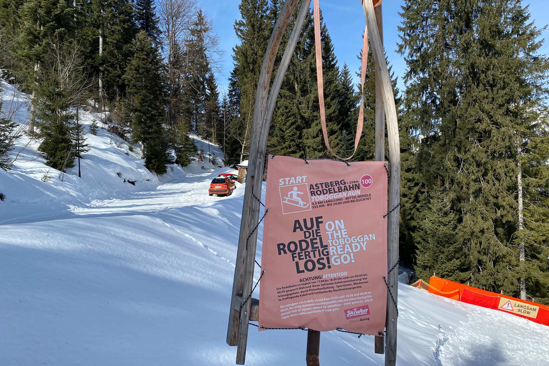 Rodelbahn Ellmau Going Astberg
