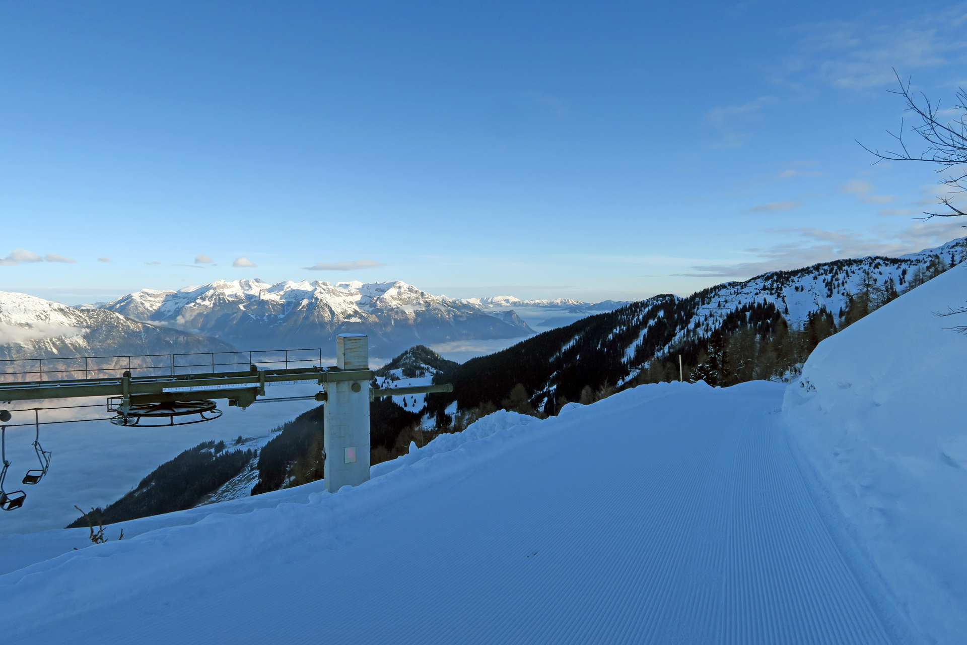 Start Rodelbahn Kellerjoch