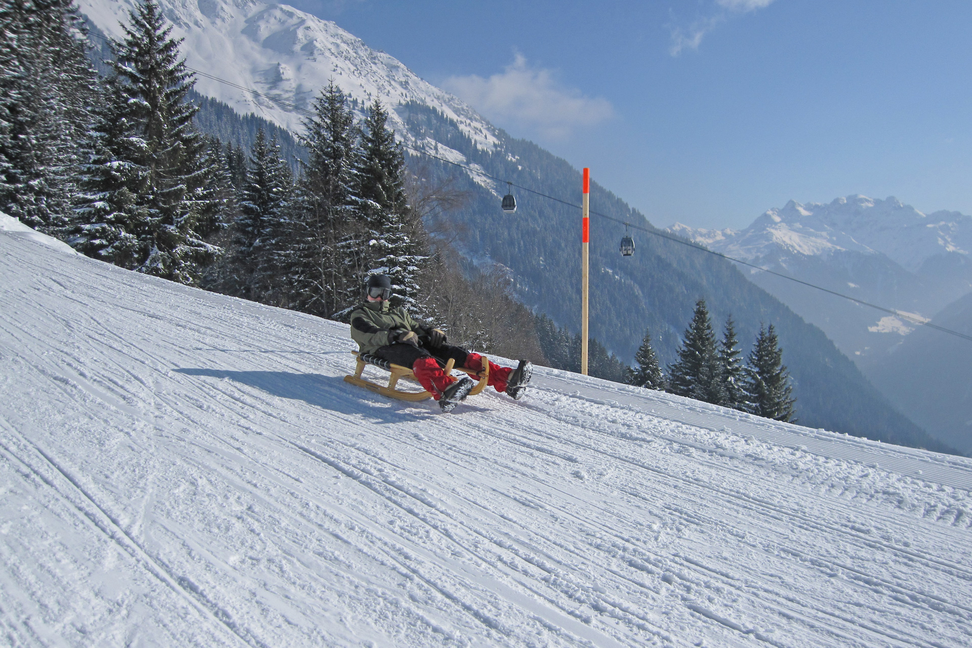 Rodelbahn Schruns Kapell Kropfen